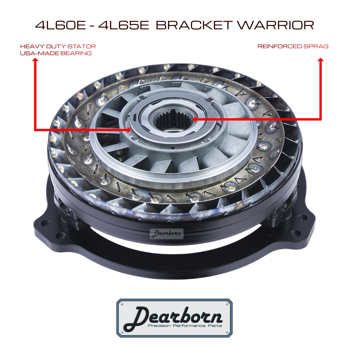 4L60E 4L65E LS Performance Stall Converter | 3200-3500rpm | 10" Welded Warrior