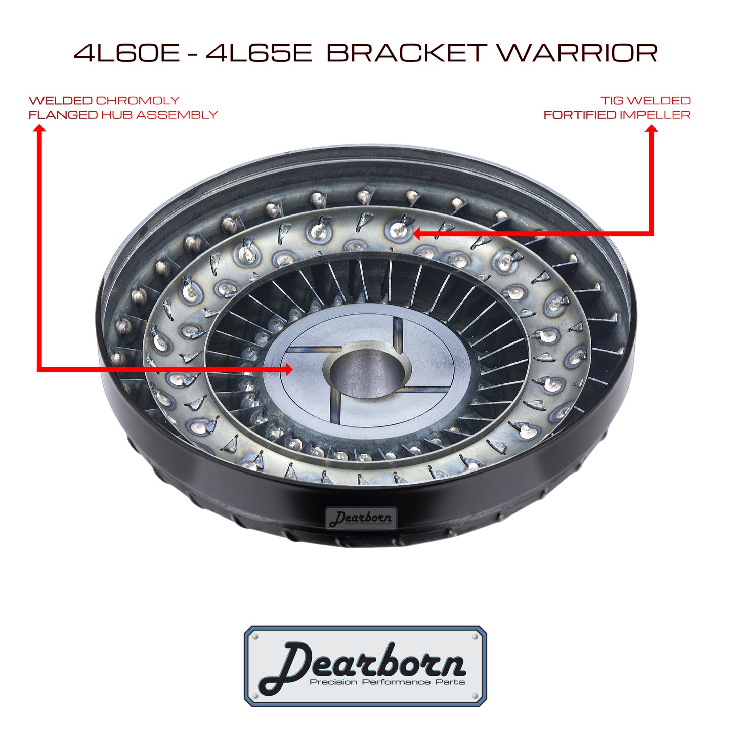 4L60E 4L65E LS Performance Stall Converter | 3200-3500rpm | 10" Welded Warrior