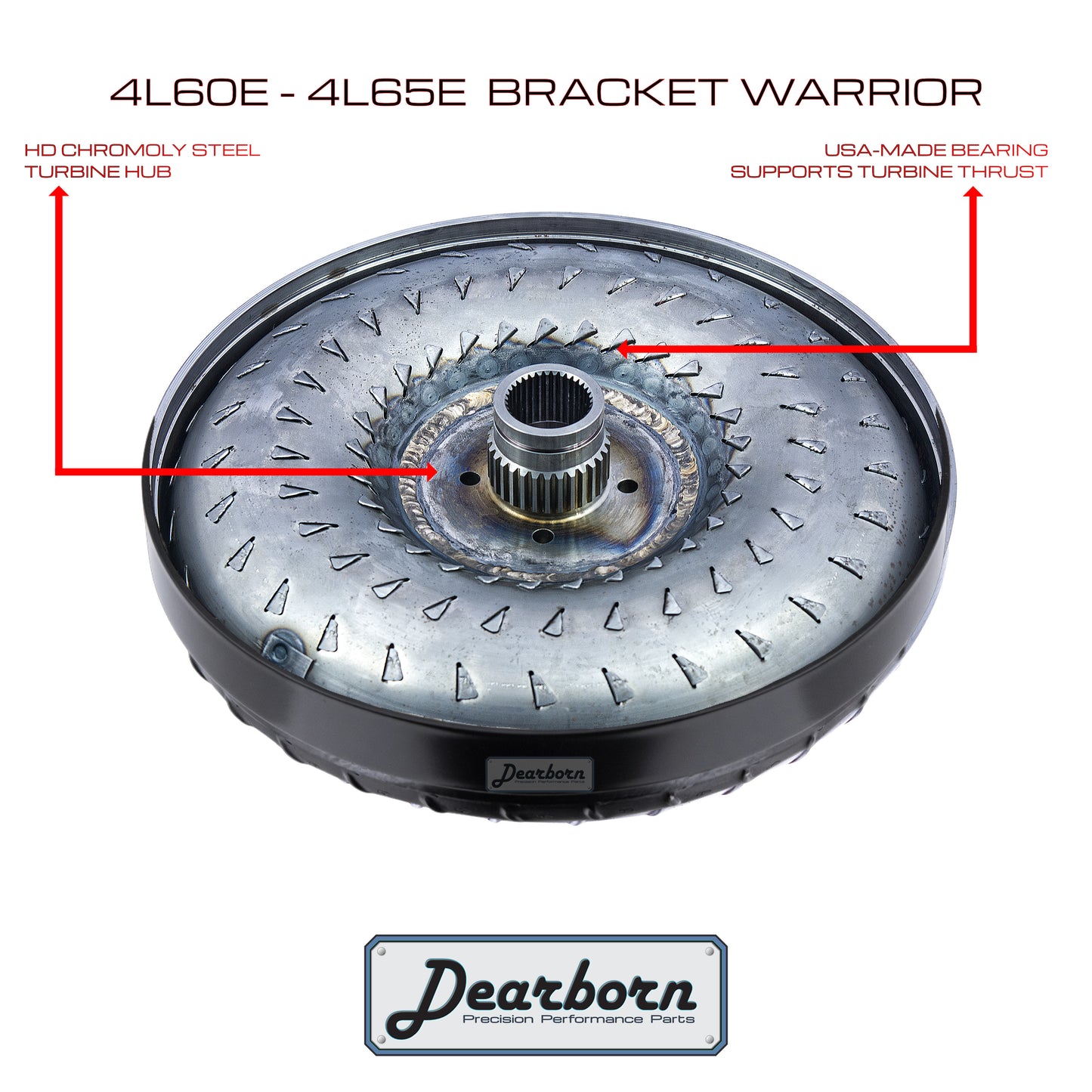 4L60E 4L65E LS Performance Stall Converter | 3200-3500rpm | 10" Welded Warrior