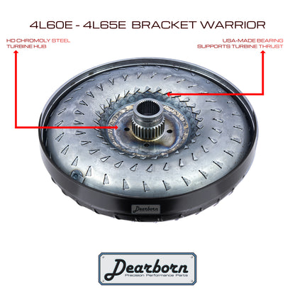 4L60E 4L65E LS Performance Stall Converter | 3200-3500rpm | 10" Welded Warrior