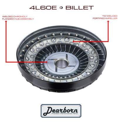 4L60E 4L65E LS Performance Stall Converter - 3200-3500rpm - Billet Forged HD Clutch
