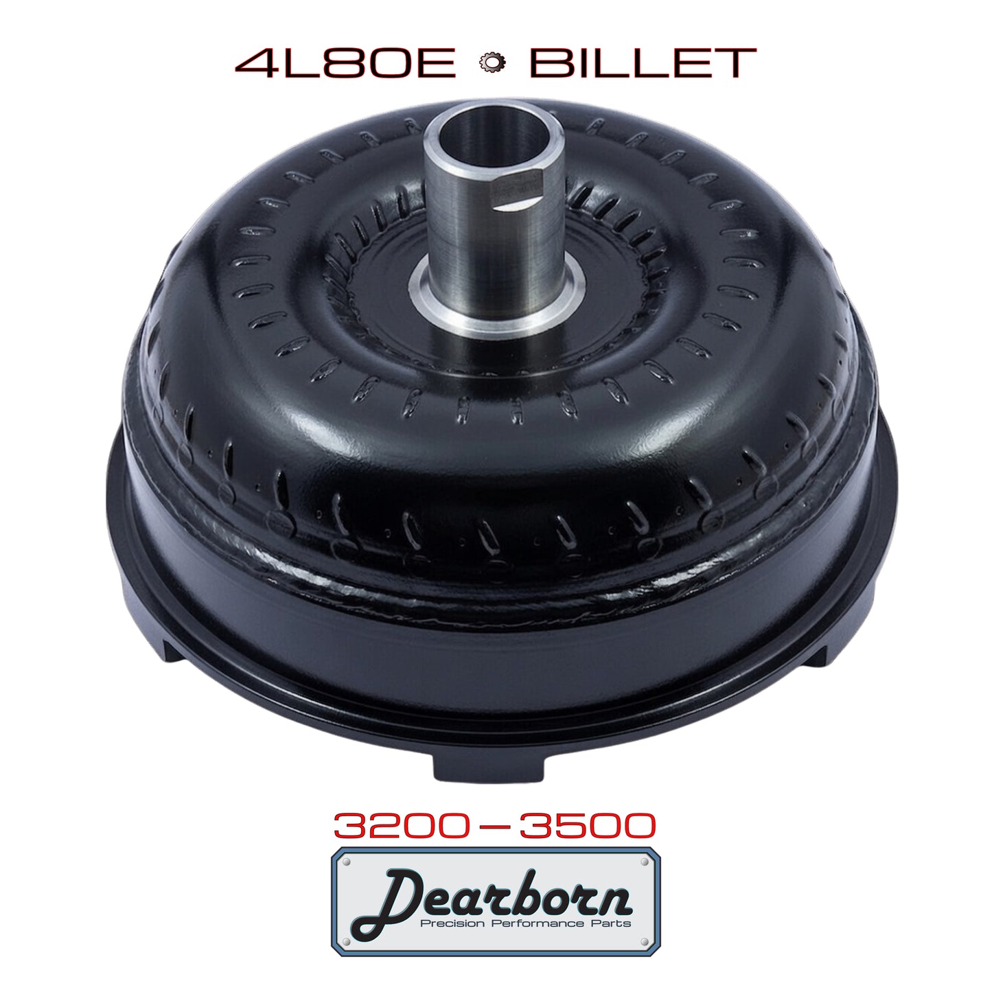 4L80E 4L85 Performance Stall Converter - 3200-3500rpm - Billet Forged HD Clutch