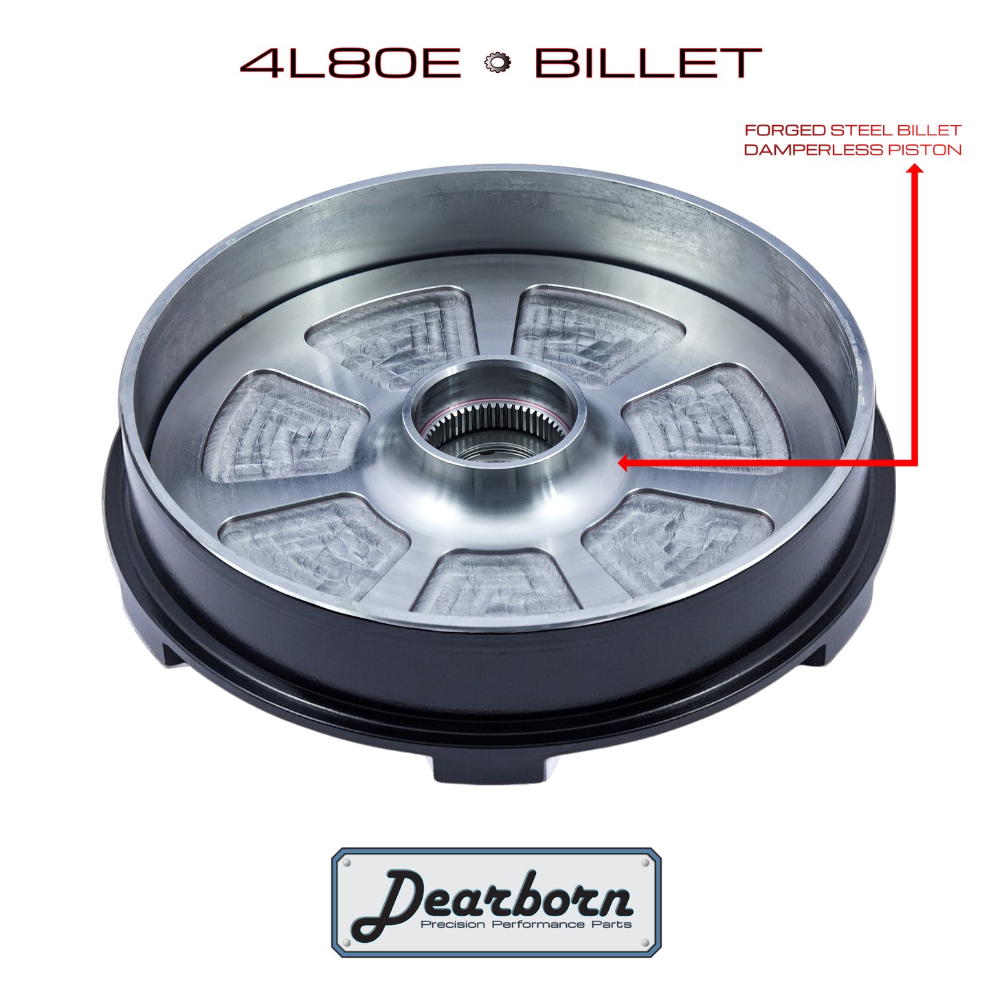 4L80E 4L85 Performance Stall Converter - 3200-3500rpm - Billet Forged HD Clutch