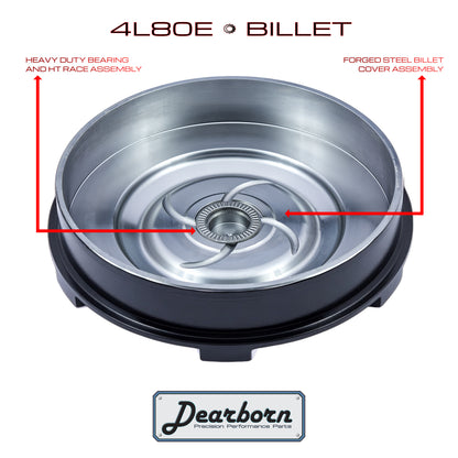 4L80E 4L85 Performance Stall Converter - 3200-3500rpm - Billet Forged HD Clutch