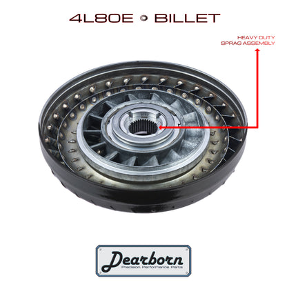 4L80E 4L85 Performance Stall Converter - 3200-3500rpm - Billet Forged HD Clutch
