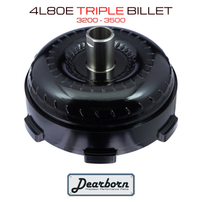 4L80E 4L85 Performance Stall Converter - 3200-3500rpm - Billet Forged Triple Clutch