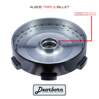 4L80E 4L85 Performance Stall Converter - 3000-3200rpm - Billet Forged Triple Clutch