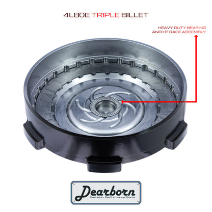 4L80E 4L85 Performance Stall Converter - 3000-3200rpm - Billet Forged Triple Clutch