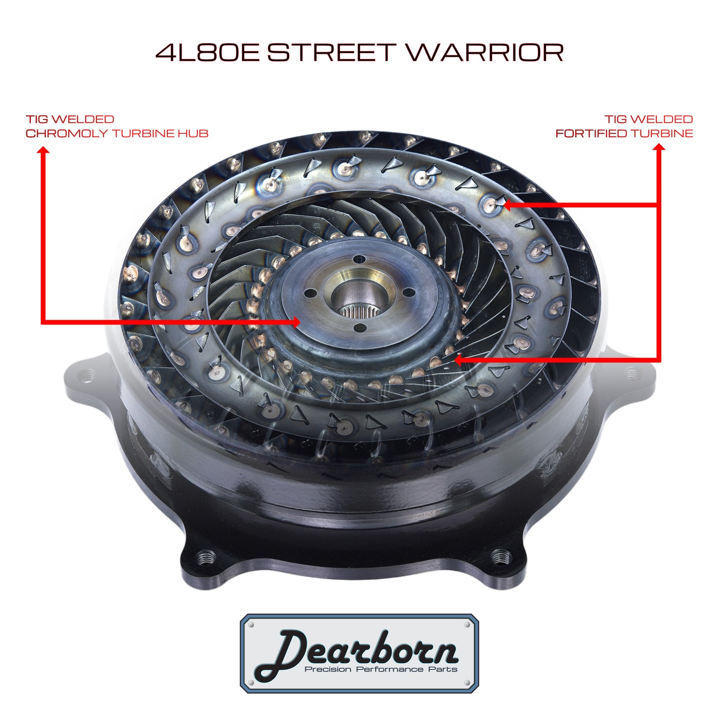 4L80E 4L85 Performance Stall Converter | 3000-3200rpm | 10" Street Warrior