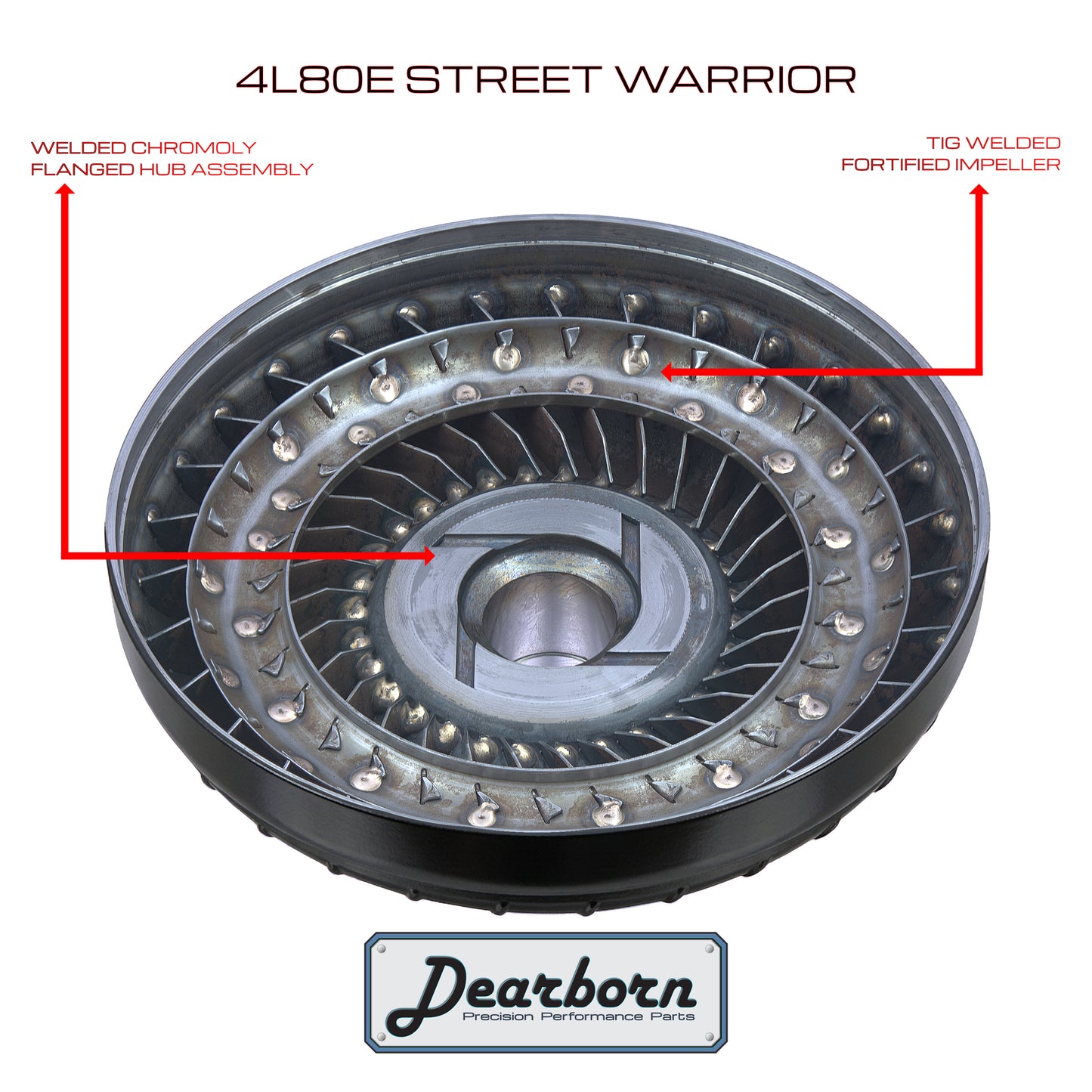 4L80E 4L85 Performance Stall Converter | 3000-3200rpm | 10" Street Warrior
