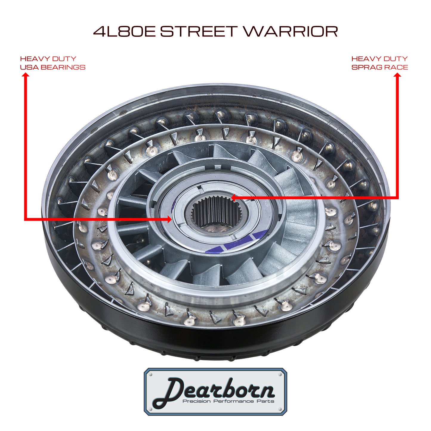 4L80E 4L85 Performance Stall Converter | 3000-3200rpm | 10" Street Warrior