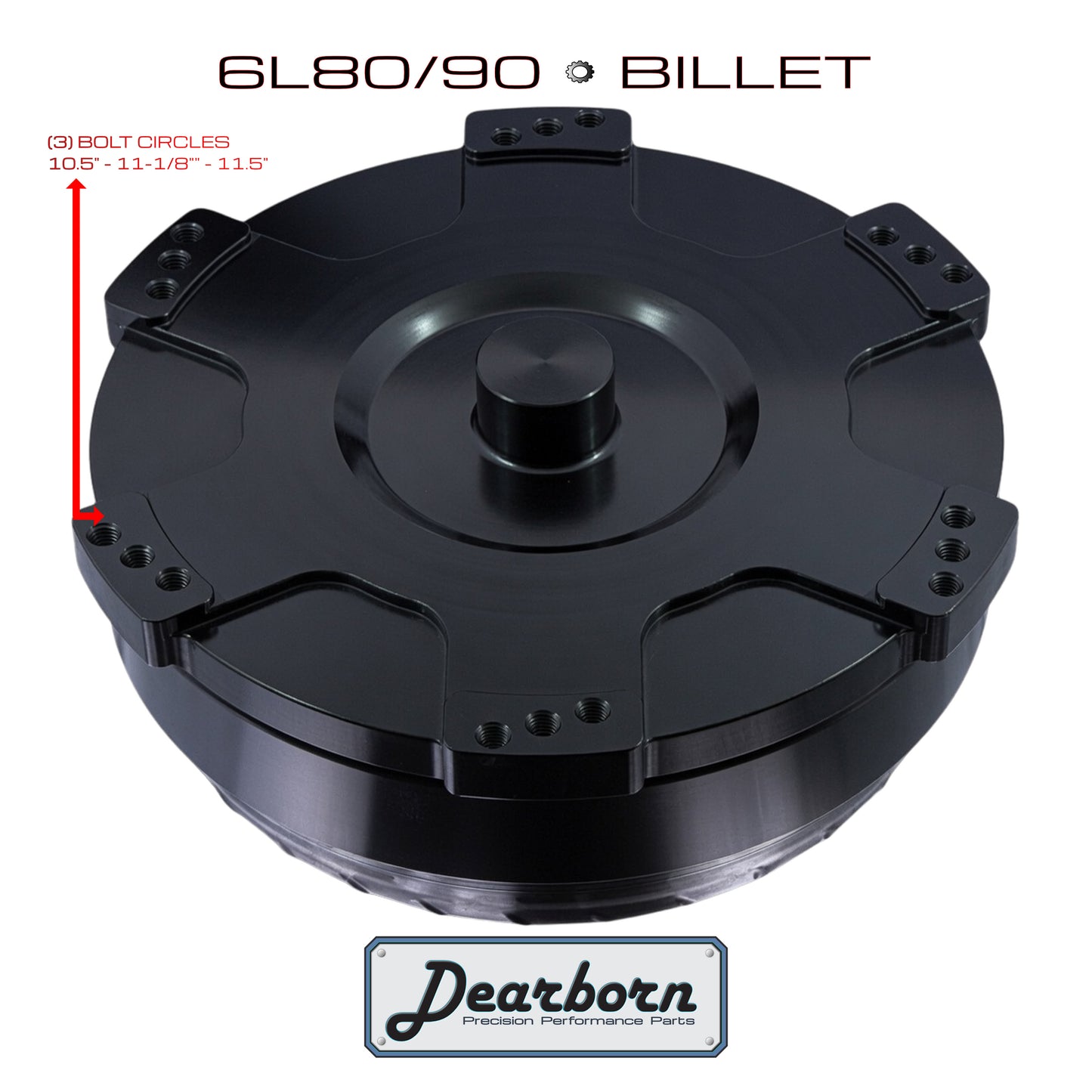 6L80 6L90 Performance Stall Converter - 3000-3200rpm - Billet Forged HD Clutch