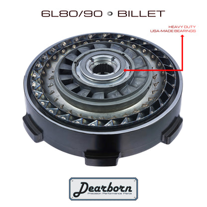 6L80 6L90 Performance Stall Converter - 3000-3200rpm - Billet Forged HD Clutch