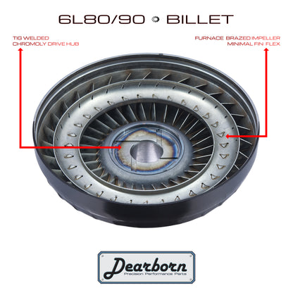 6L80 6L90 Performance Stall Converter - 3000-3200rpm - Billet Forged HD Clutch