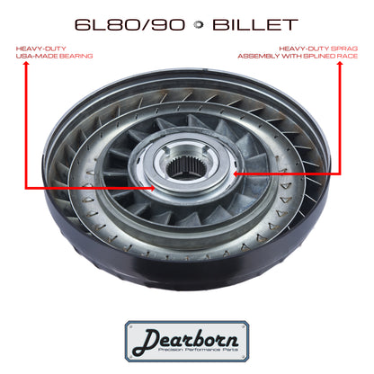 6L80 6L90 Performance Stall Converter - 3000-3200rpm - Billet Forged HD Clutch