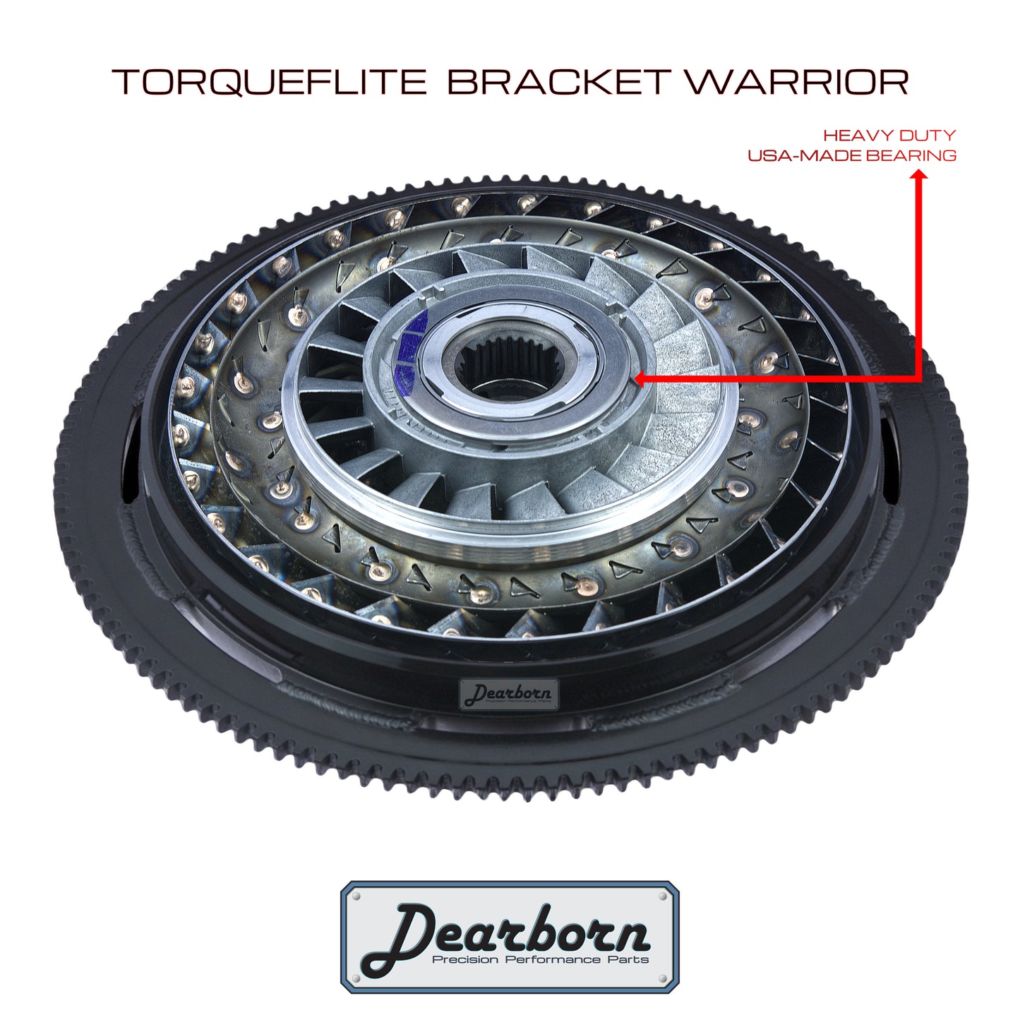 A727 TF8 Performance Stall Converter | 3200-3500rpm | 10" Bracket Warrior