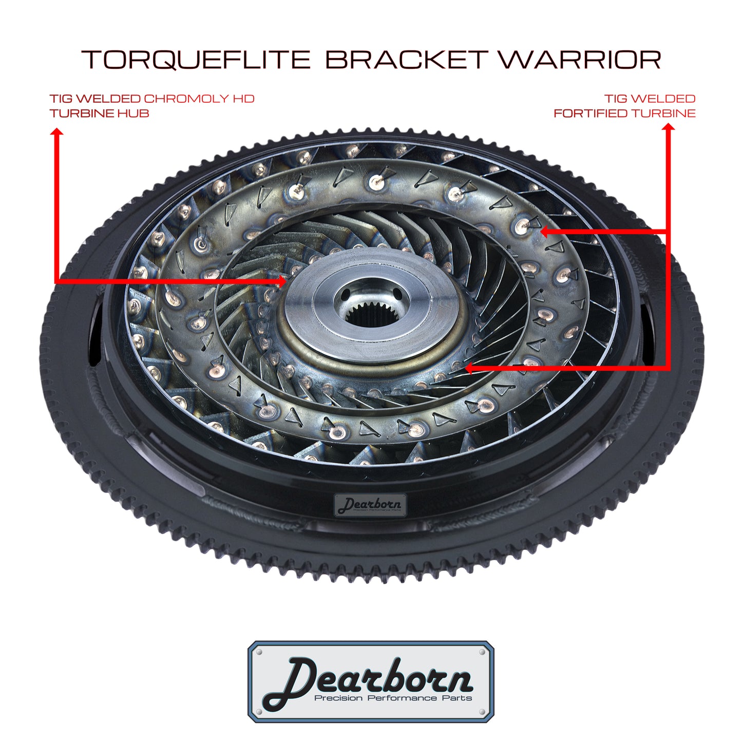 A727 TF8 Performance Stall Converter | 3200-3500rpm | 10" Bracket Warrior