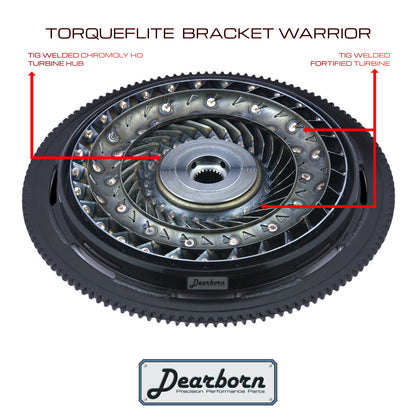 A727 TF8 Performance Stall Converter | 3200-3500rpm | 10" Bracket Warrior