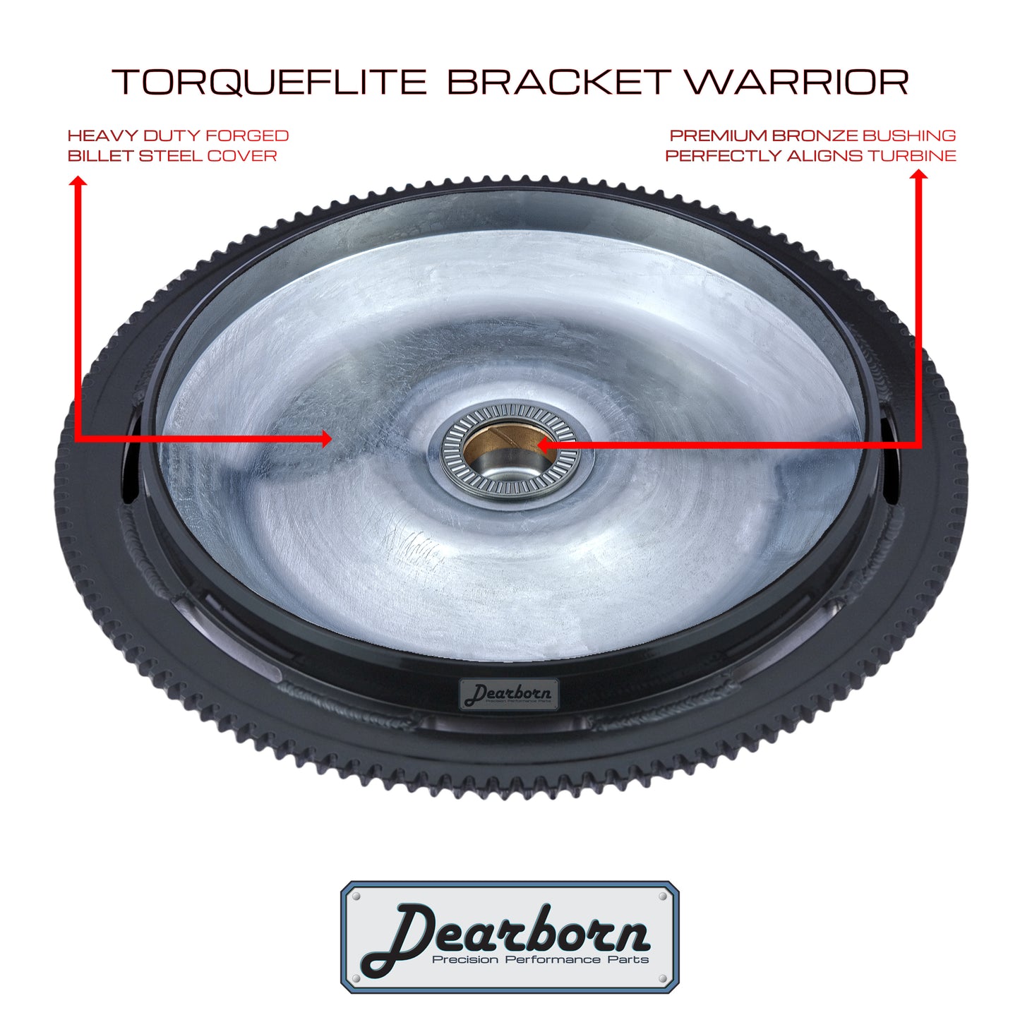 A727 TF8 Performance Stall Converter | 3200-3500rpm | 10" Bracket Warrior
