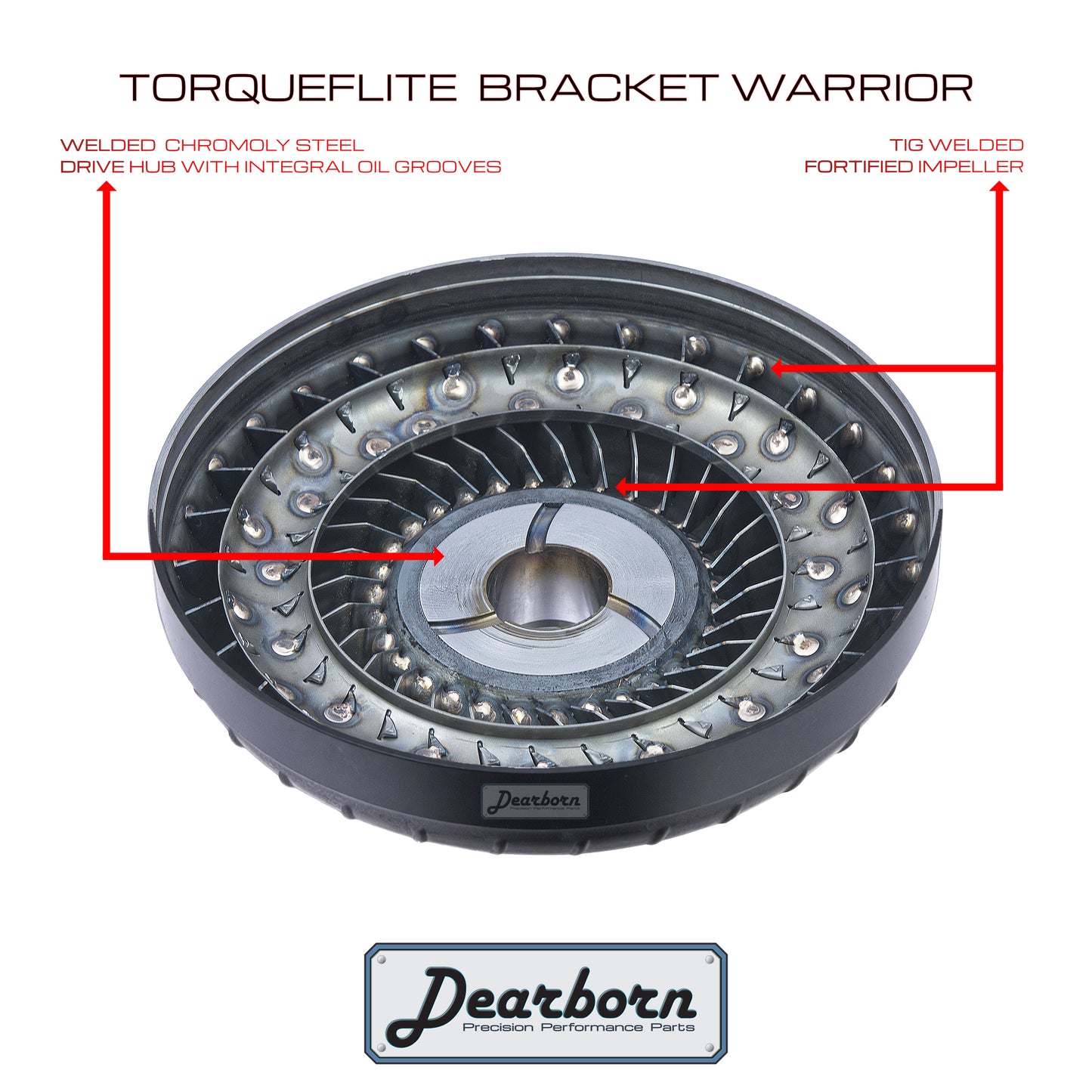 A727 TF8 Performance Stall Converter | 3200-3500rpm | 10" Bracket Warrior