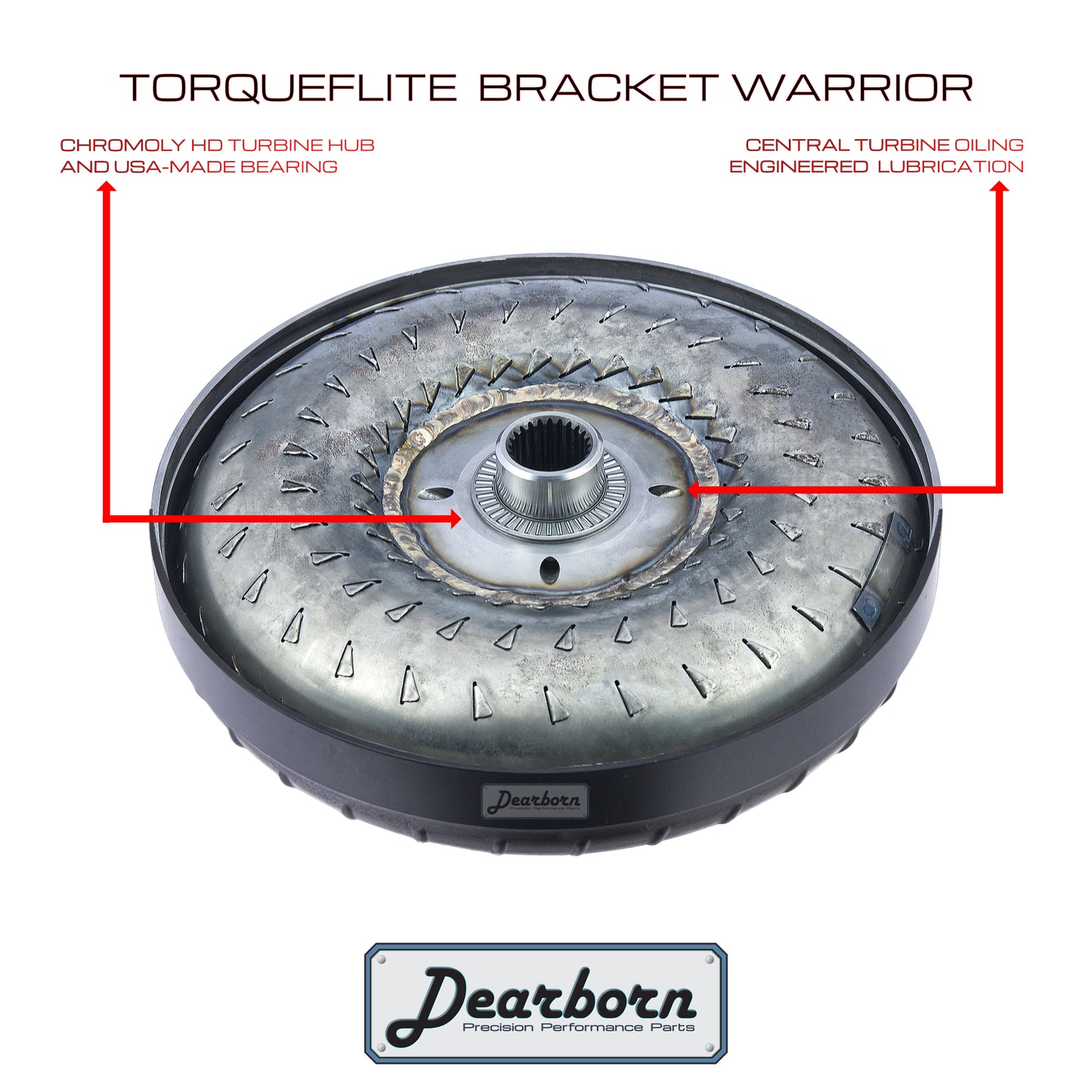 A727 TF8 Performance Stall Converter | 3200-3500rpm | 10" Bracket Warrior