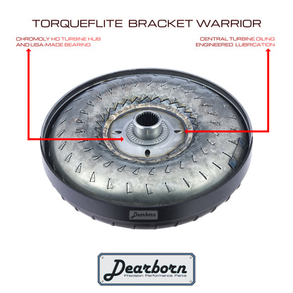 A727 TF8 Performance Stall Converter | 3200-3500rpm | 10" Bracket Warrior
