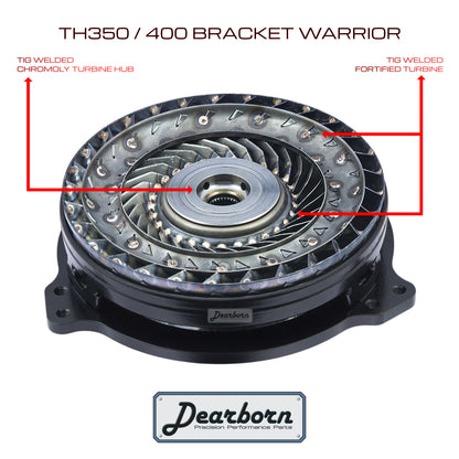 TH350 TH400 Performance Stall Converter - 3000-3200rpm - Anti-Balloon, Welded, Bearings (Copy) (Copy)