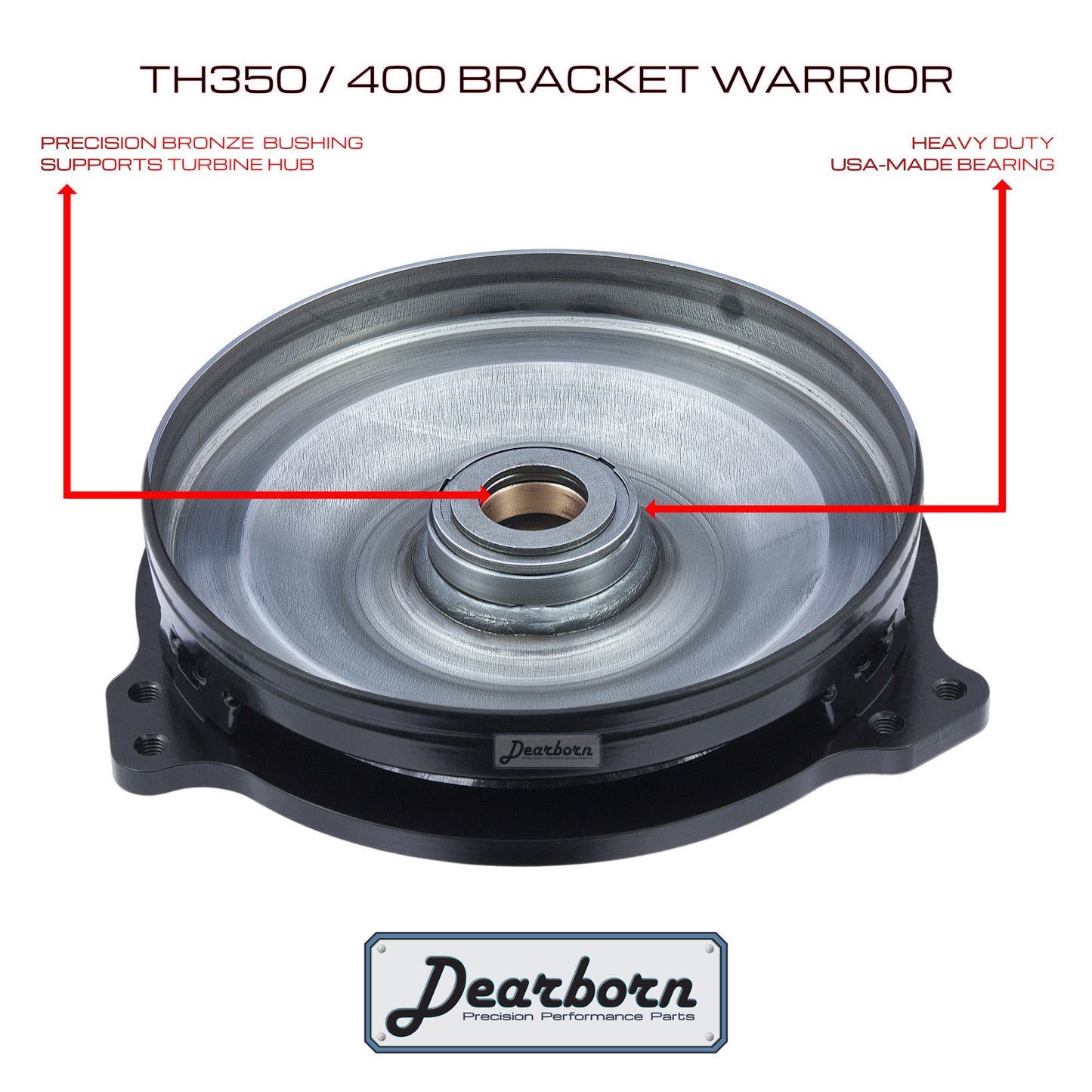 TH350 TH400 Performance Stall Converter - 3000-3200rpm - Anti-Balloon, Welded, Bearings (Copy) (Copy)